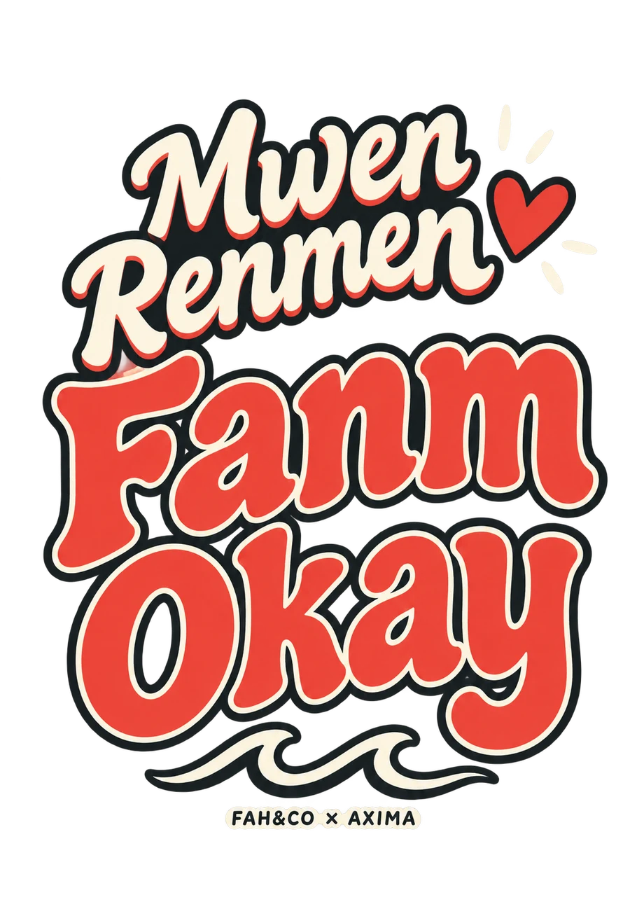 Motif numérique Mwen Renmen Fanm Okay
